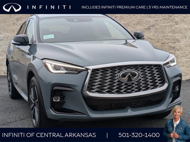 new 2025 INFINITI QX55 car, priced at $50,583