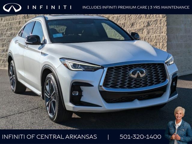 new 2025 INFINITI QX55 car, priced at $50,336