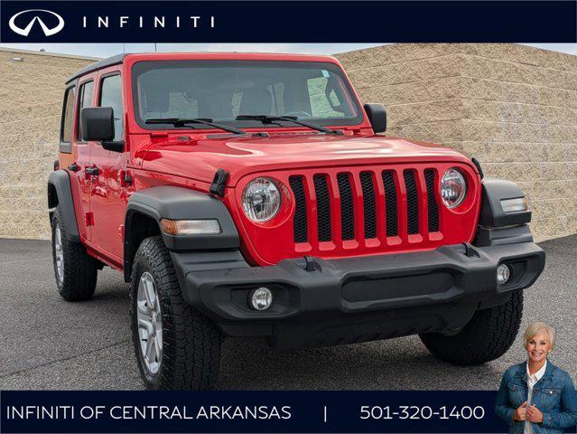 used 2021 Jeep Wrangler Unlimited car, priced at $27,872