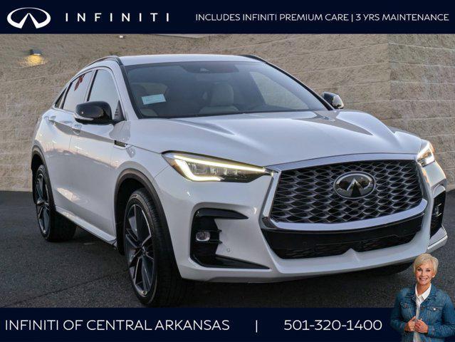 new 2025 INFINITI QX55 car, priced at $52,080