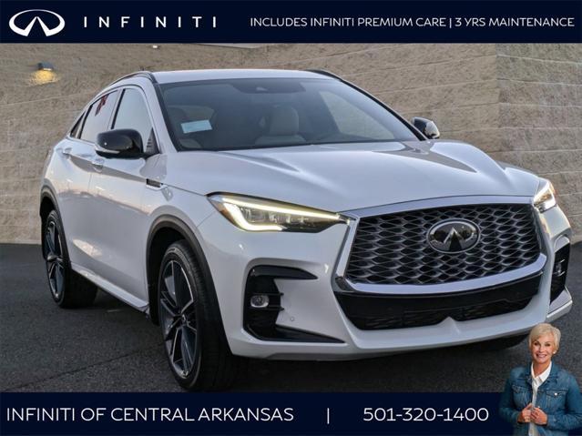 new 2025 INFINITI QX55 car, priced at $55,176