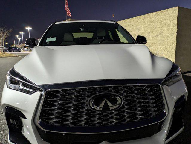 new 2025 INFINITI QX55 car, priced at $53,485