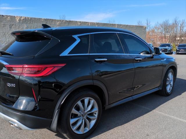 used 2021 INFINITI QX50 car, priced at $23,683