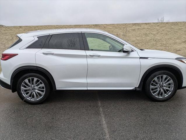 new 2025 INFINITI QX50 car, priced at $46,807