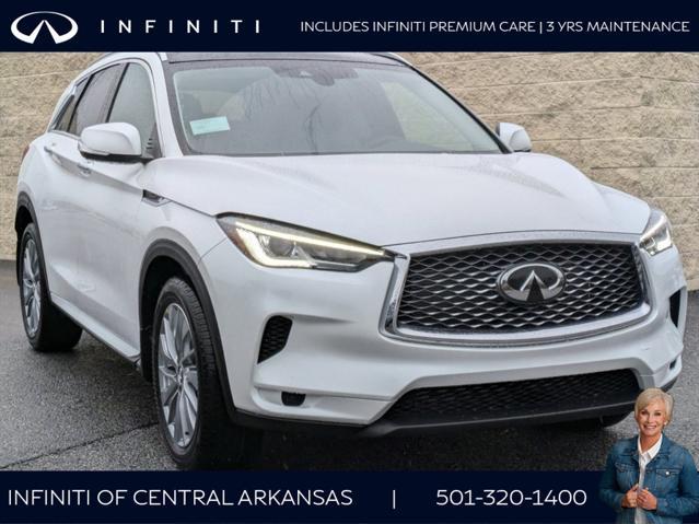 new 2025 INFINITI QX50 car, priced at $46,807