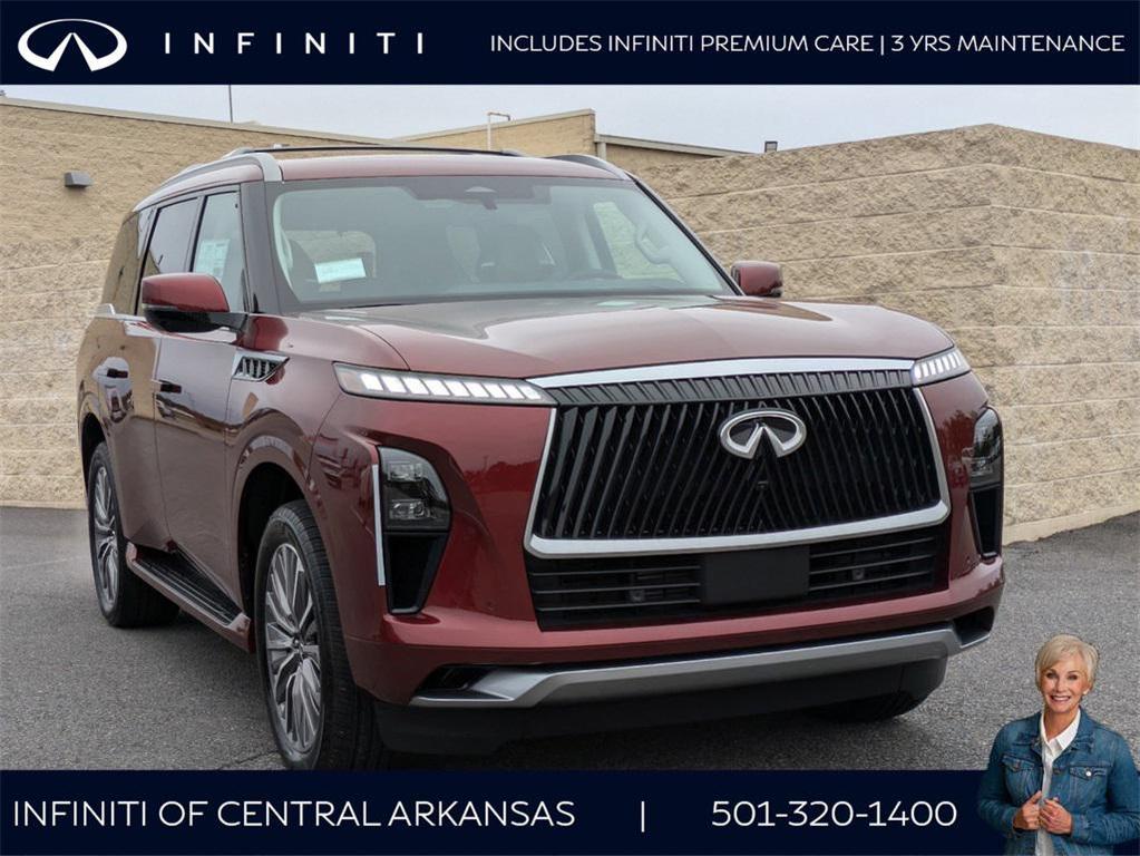 new 2025 INFINITI QX80 car, priced at $90,338