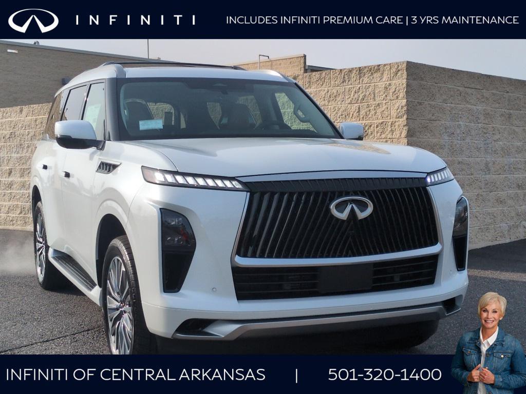 new 2025 INFINITI QX80 car, priced at $90,528