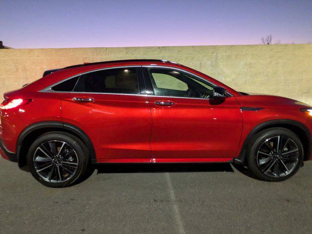 new 2025 INFINITI QX55 car, priced at $58,435