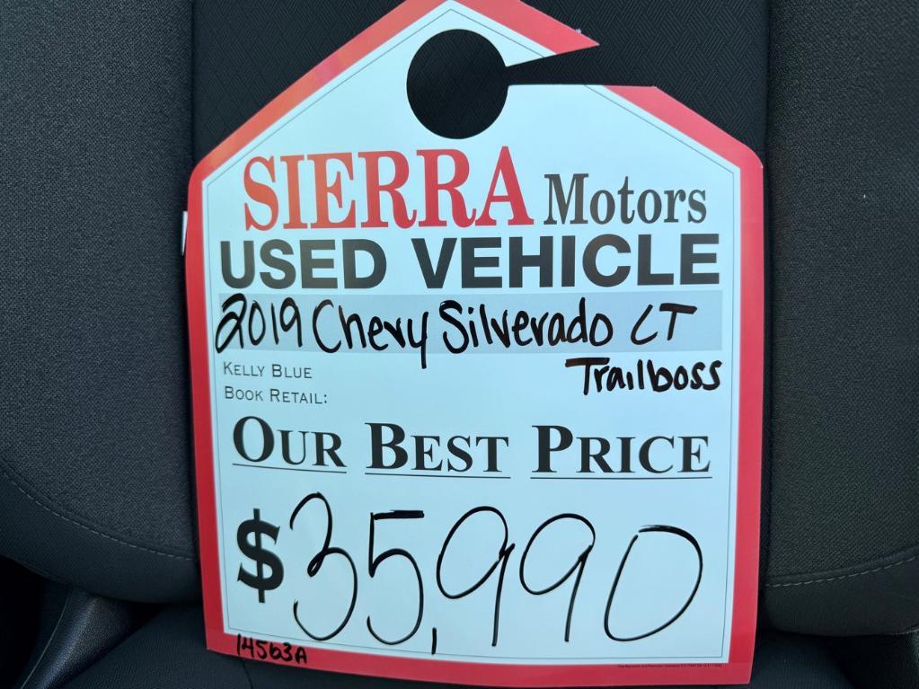 used 2019 Chevrolet Silverado 1500 car, priced at $35,990