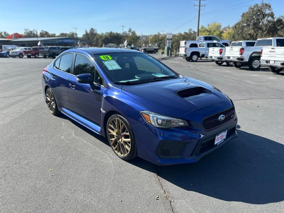 used 2018 Subaru WRX STI car, priced at $28,990