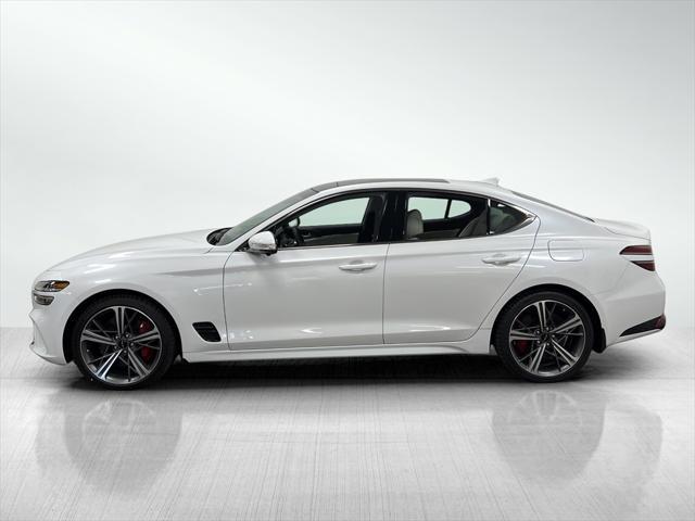 new 2025 Genesis G70 car, priced at $53,710