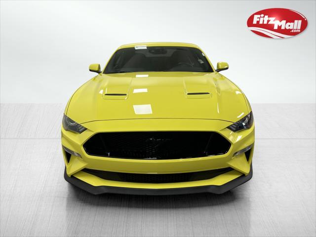 used 2021 Ford Mustang car, priced at $36,593