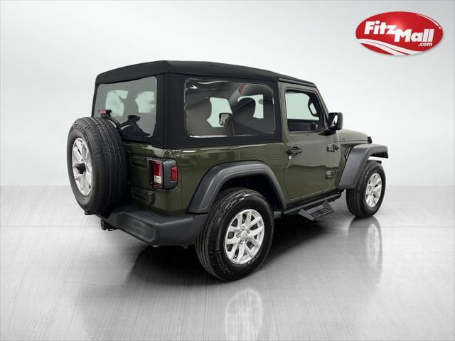 used 2023 Jeep Wrangler car, priced at $33,393