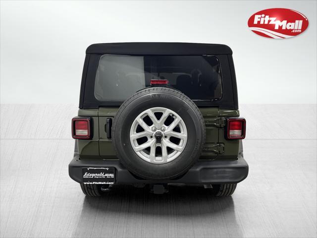 used 2023 Jeep Wrangler car, priced at $33,393