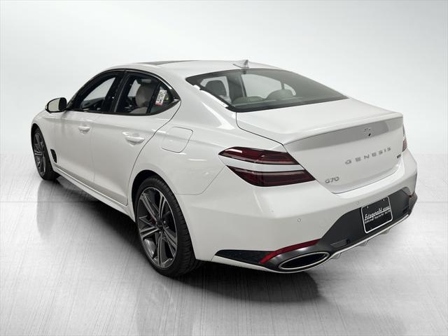 new 2025 Genesis G70 car, priced at $53,675