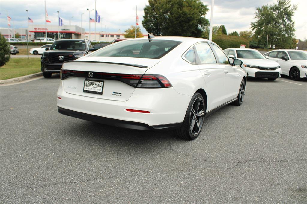 used 2024 Honda Accord Hybrid car, priced at $27,490