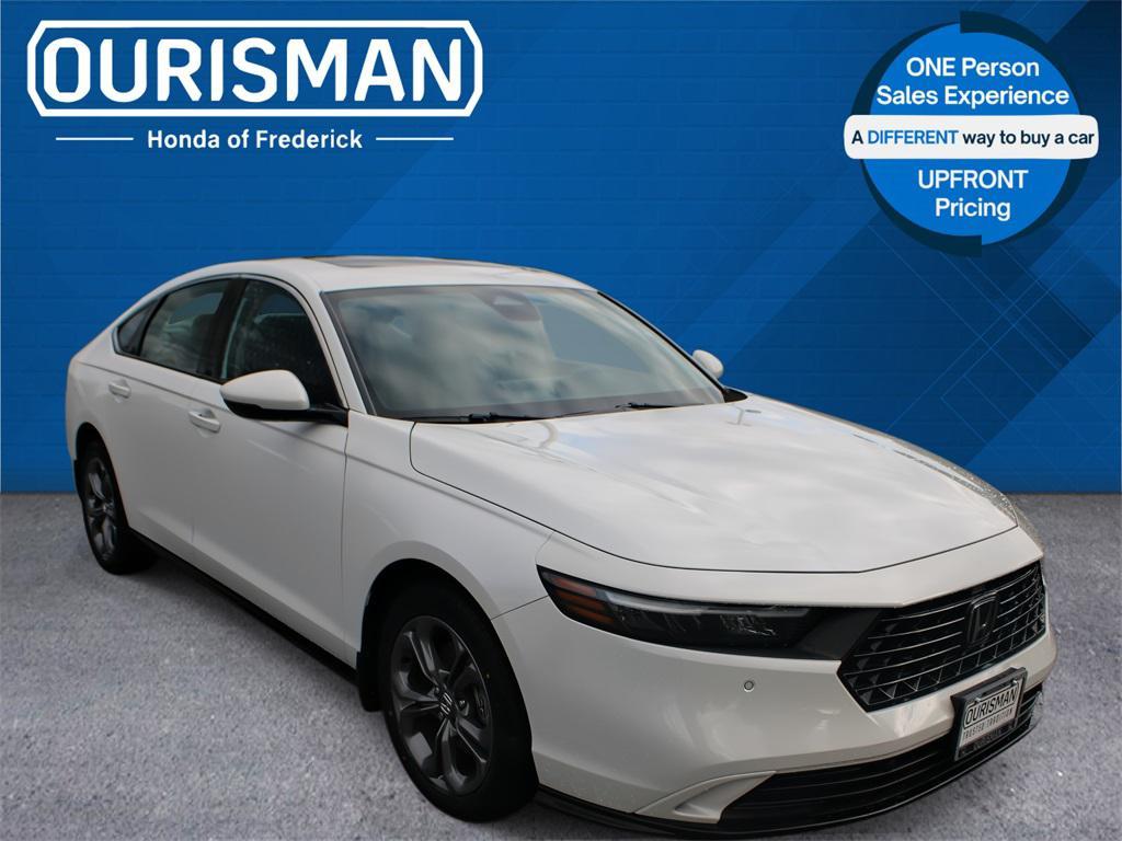 used 2023 Honda Accord Hybrid car, priced at $27,500