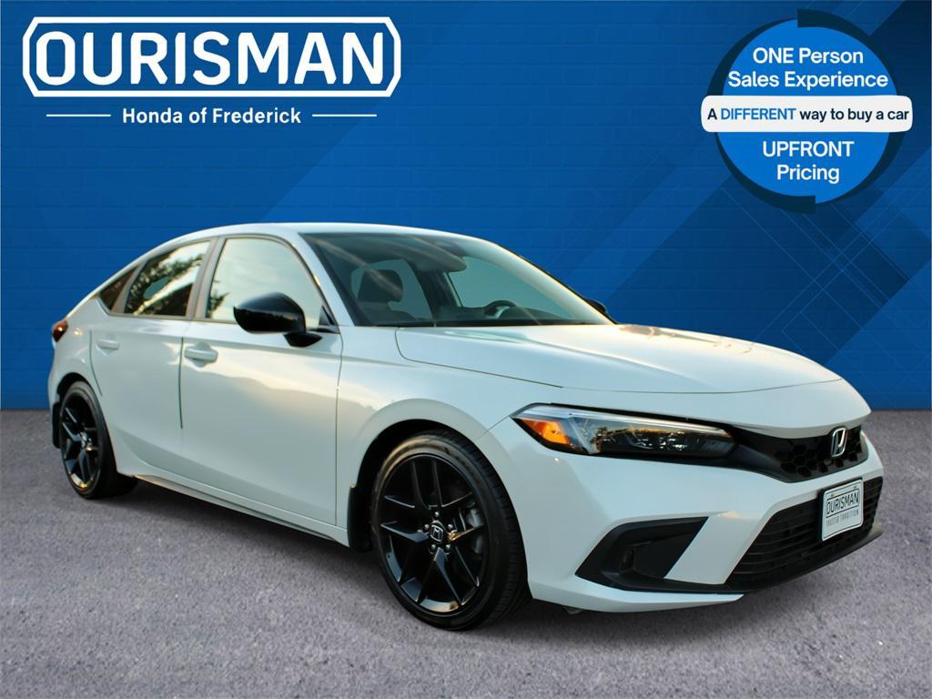 used 2022 Honda Civic car, priced at $24,300