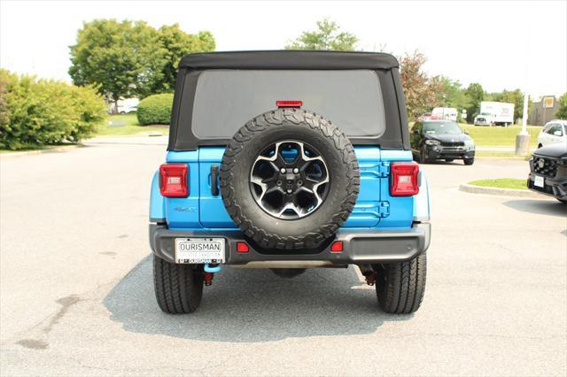 used 2022 Jeep Wrangler Unlimited 4xe car, priced at $36,490