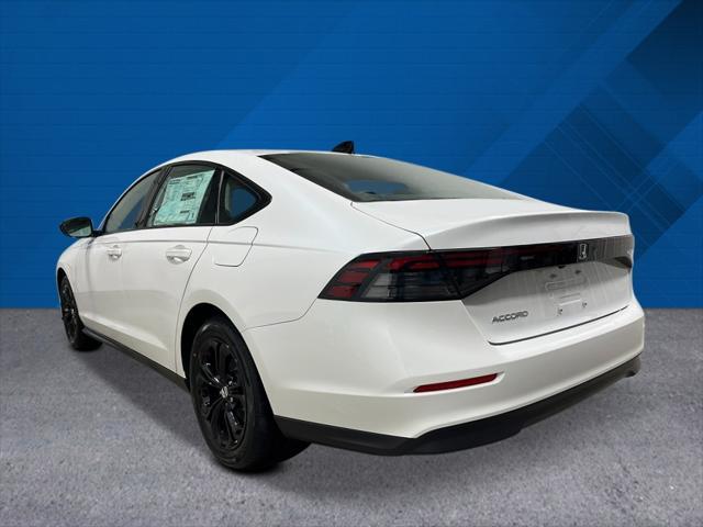 new 2025 Honda Accord car, priced at $32,165