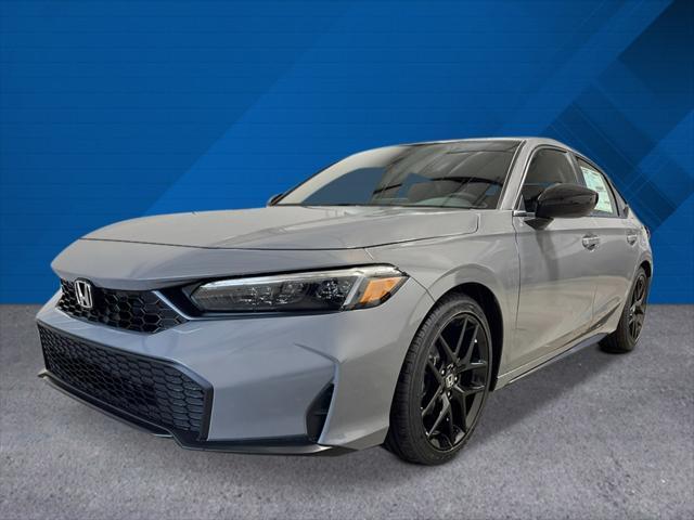 new 2025 Honda Civic car, priced at $29,055