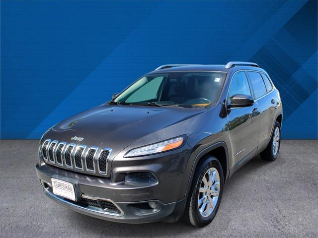 used 2015 Jeep Cherokee car, priced at $13,990