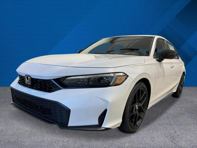 new 2025 Honda Civic car, priced at $29,055