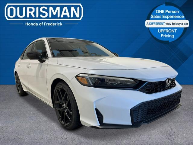 new 2025 Honda Civic car, priced at $29,055