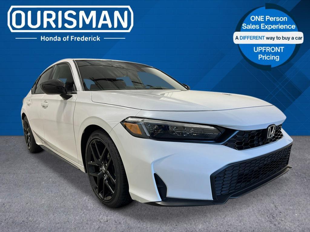 new 2025 Honda Civic car, priced at $29,055