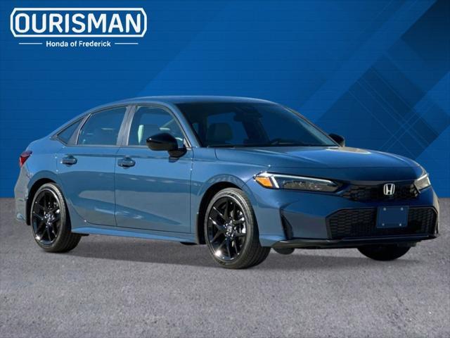 new 2025 Honda Civic Hybrid car, priced at $30,555