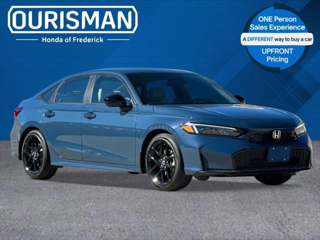 new 2025 Honda Civic Hybrid car, priced at $30,555