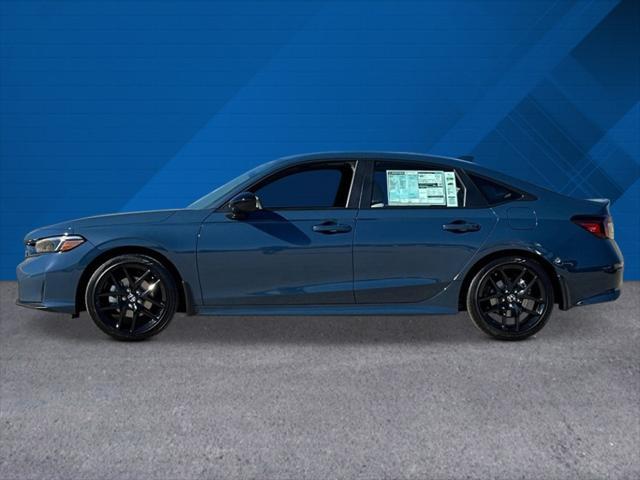 new 2025 Honda Civic Hybrid car, priced at $30,555
