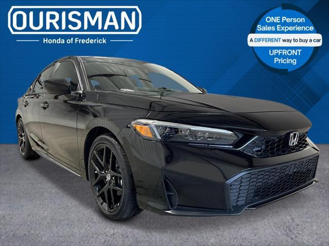 new 2025 Honda Civic Hybrid car, priced at $31,300