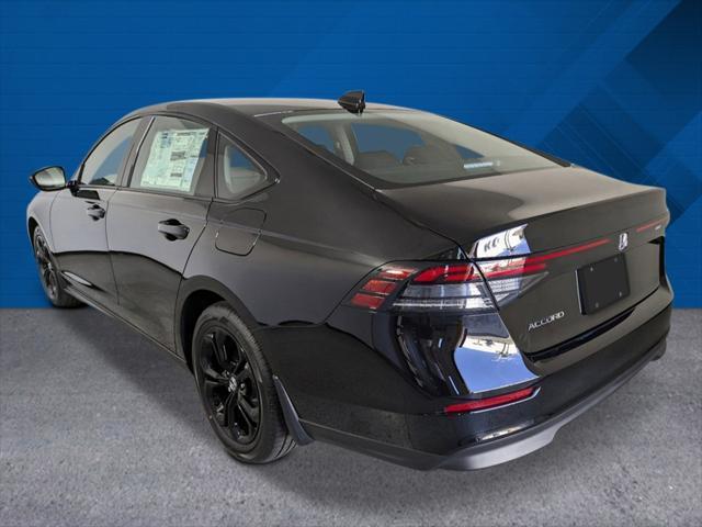 new 2025 Honda Accord car, priced at $31,655