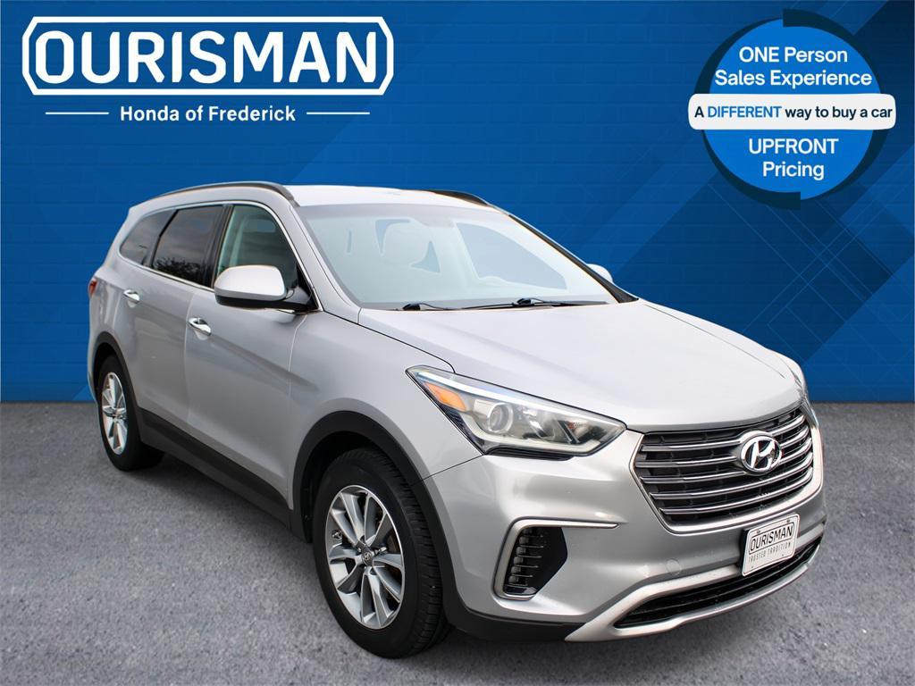 used 2017 Hyundai Santa Fe car, priced at $11,990