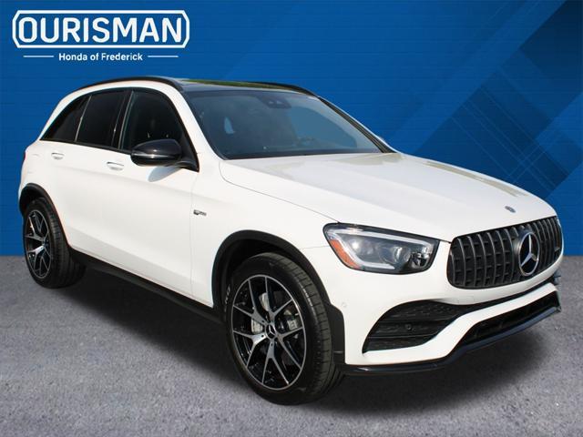 used 2021 Mercedes-Benz AMG GLC 43 car, priced at $40,500
