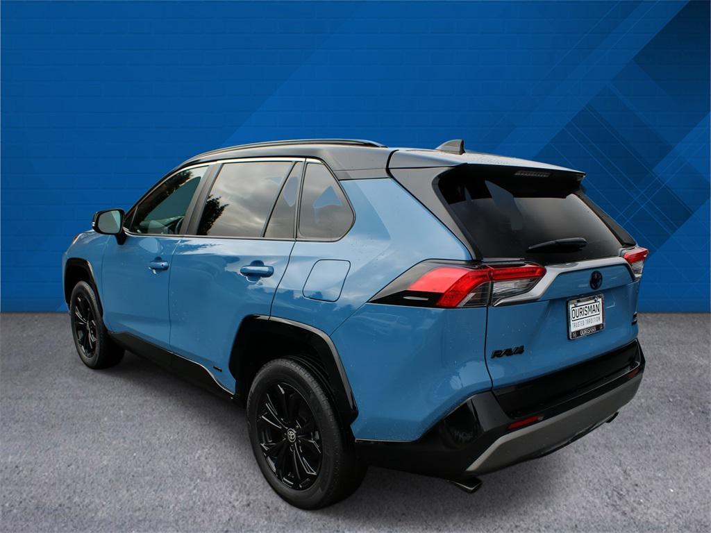 used 2022 Toyota RAV4 Hybrid car, priced at $34,950