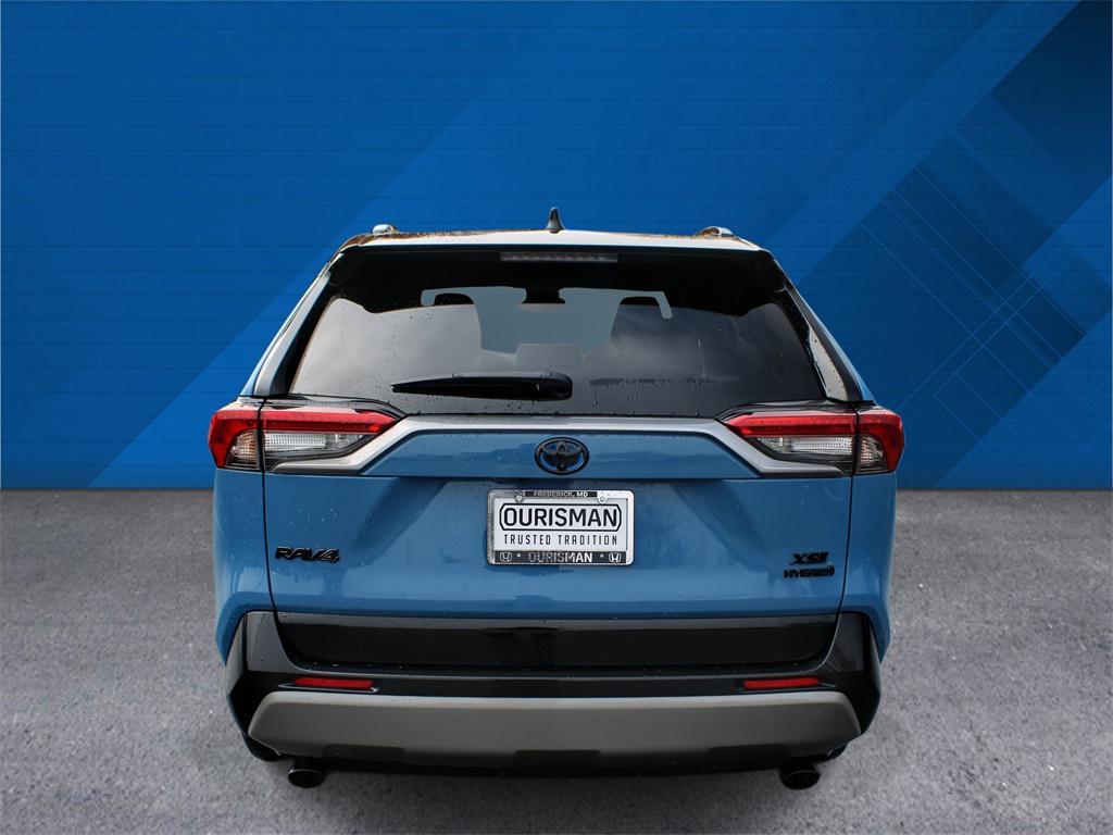 used 2022 Toyota RAV4 Hybrid car, priced at $34,950