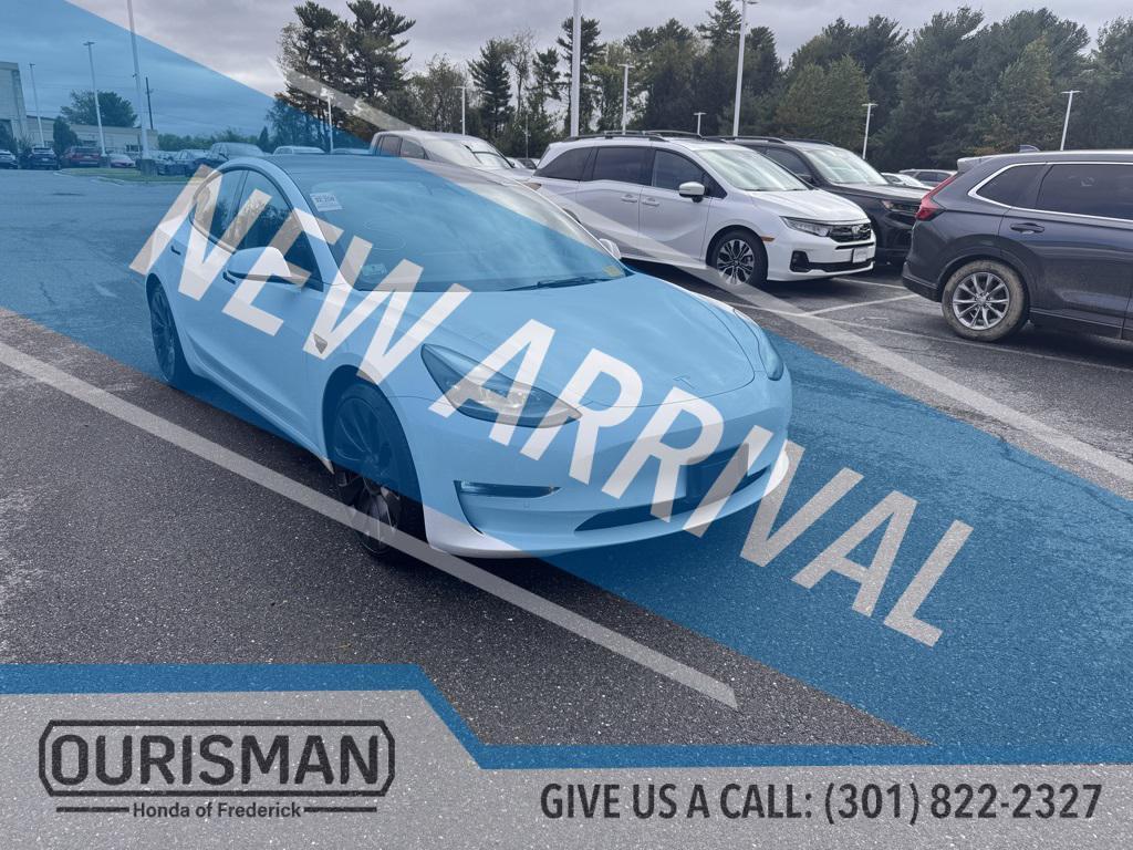used 2022 Tesla Model 3 car, priced at $28,850