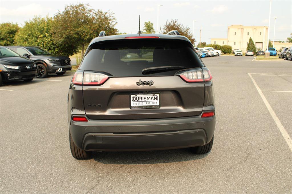 used 2021 Jeep Cherokee car, priced at $20,350