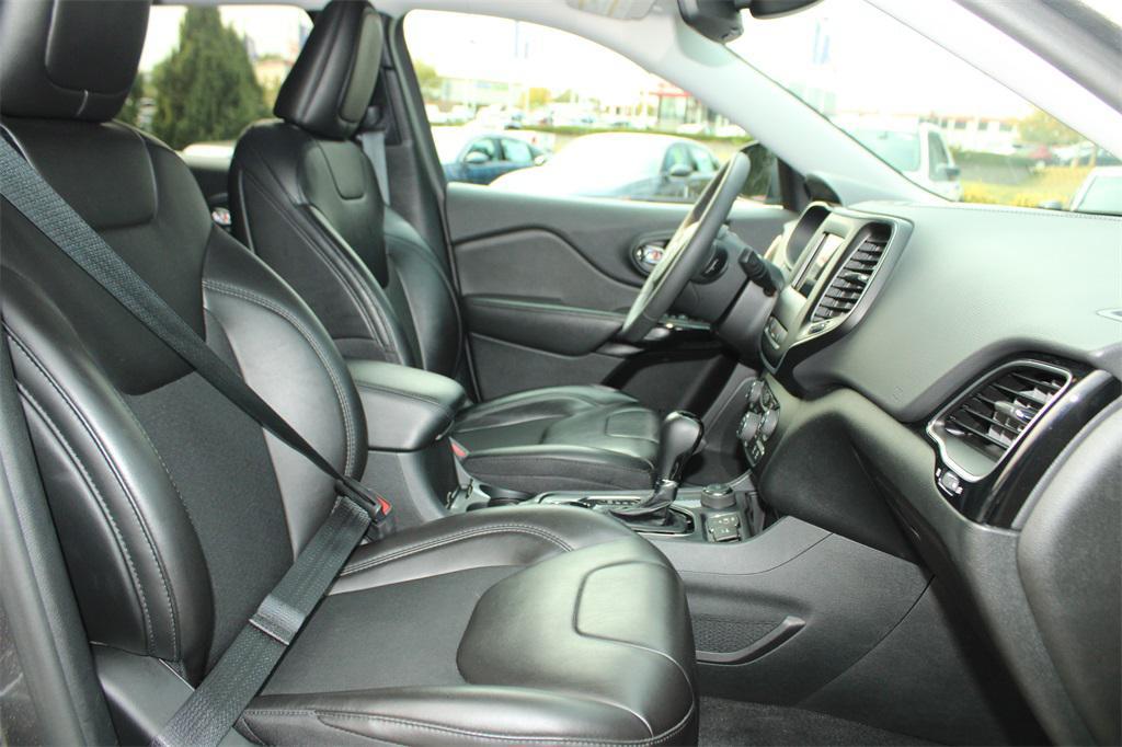 used 2021 Jeep Cherokee car, priced at $20,350