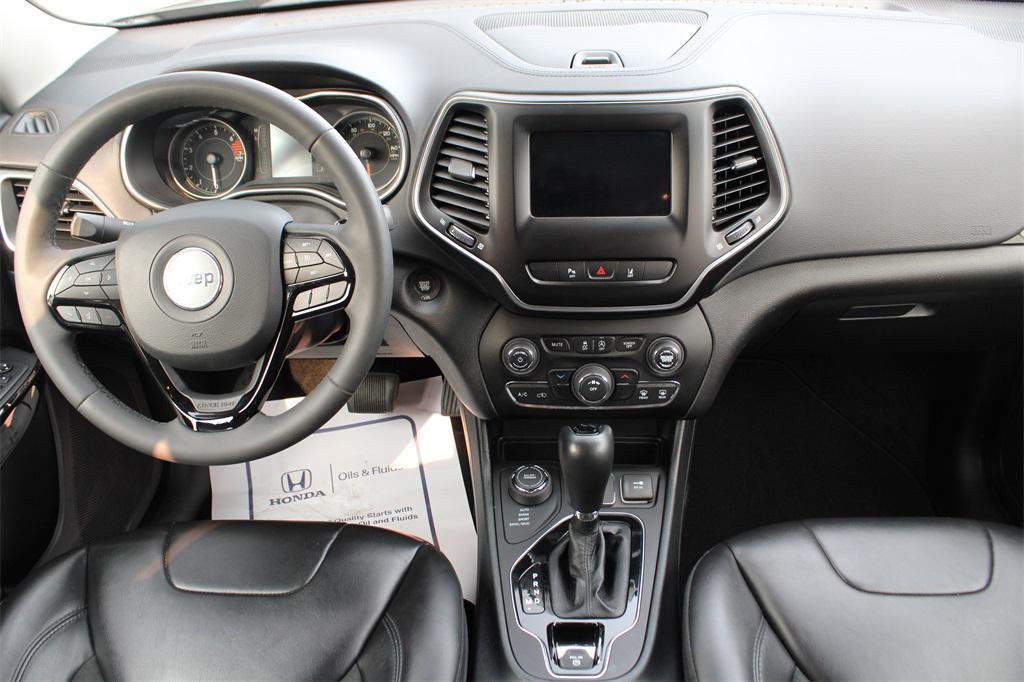 used 2021 Jeep Cherokee car, priced at $20,350