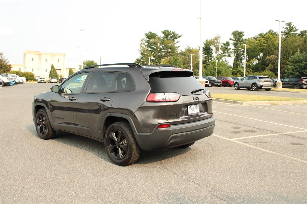 used 2021 Jeep Cherokee car, priced at $20,350