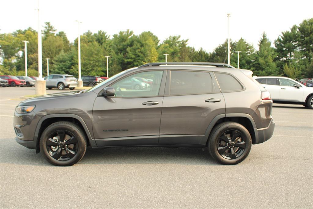 used 2021 Jeep Cherokee car, priced at $20,350