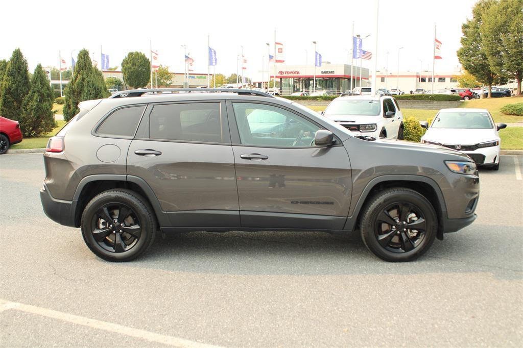 used 2021 Jeep Cherokee car, priced at $20,350