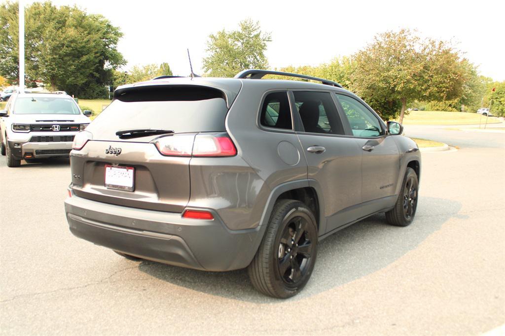 used 2021 Jeep Cherokee car, priced at $20,350
