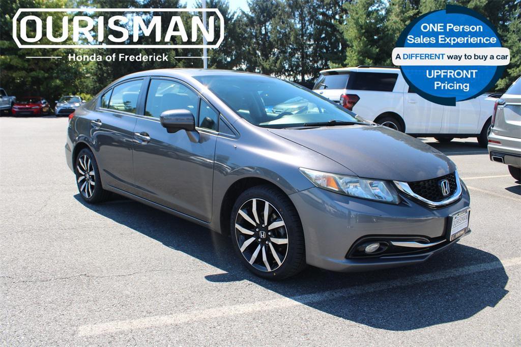used 2015 Honda Civic car, priced at $15,490