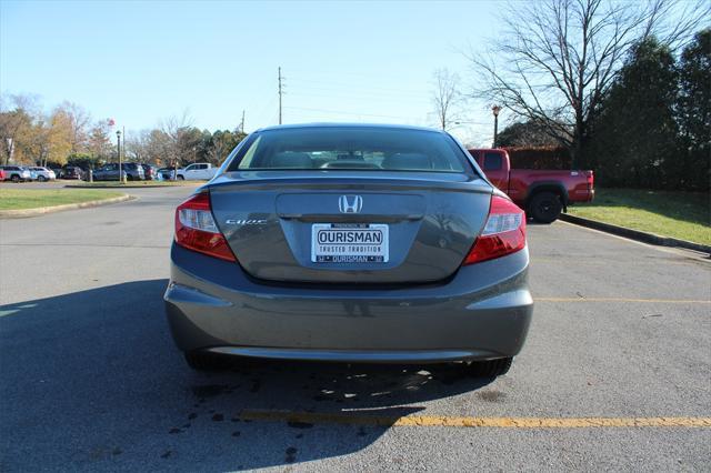 used 2012 Honda Civic car, priced at $9,990