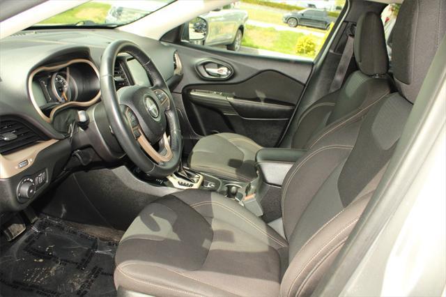 used 2017 Jeep Cherokee car, priced at $16,190