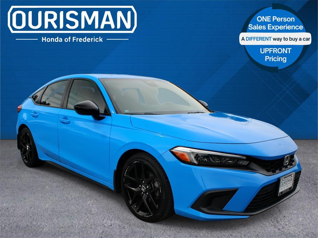 used 2022 Honda Civic car, priced at $23,990